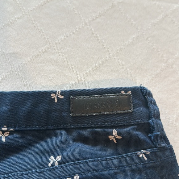 Madewell BlankNYC Bow Print Denim‎ skinny Jeans size 26 EUC - Picture 7 of 7